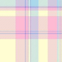 Delightful pastel plaid pattern in soft pinks, lavenders, and blues. Perfect for textiles, stationery, or website backgrounds. Adds a touch of gentle femininity and whimsy to any design. vector