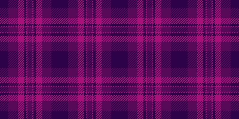 Floor background tartan, fur plaid check seamless. Elegant fabric texture textile pattern in purple and dark colors.