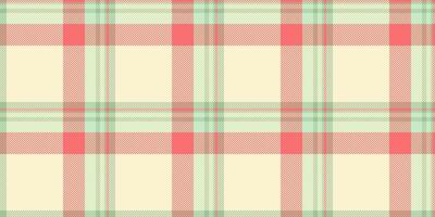 Other seamless background textile, idyllic fabric plaid tartan. Classical texture pattern check in light and red colors. vector