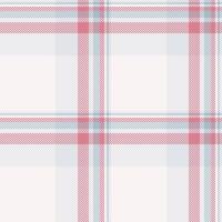 Soft pastel pink and blue plaid pattern. Elegant and versatile design perfect for textiles, stationery, or website backgrounds. Subtle texture adds visual interest. vector