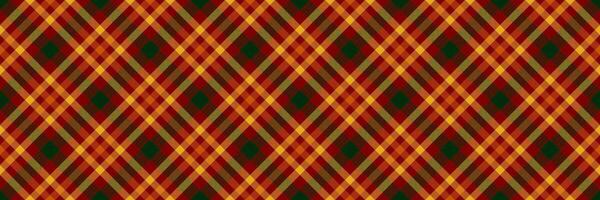 Vibrant autumnal plaid pattern. Rich warm tones of red, orange, and green create a cozy, festive design perfect for fallthemed projects, textiles, or website backgrounds. vector