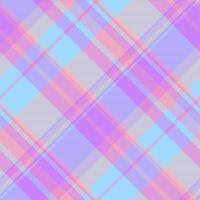 Pastel diagonal plaid pattern. Perfect for backgrounds, textiles, websites, or scrapbooking. Soft, dreamy colors create a whimsical, feminine aesthetic. vector