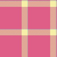 Front fabric textile texture, nyc pattern tartan. Dog tooth check plaid seamless background in red and yellow colors. vector
