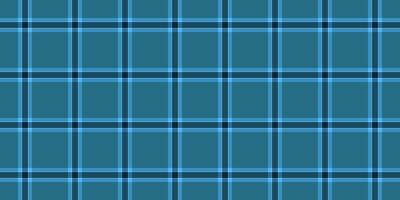 Stylish teal and blue plaid pattern. Perfect for website backgrounds, textile designs, or crafting projects. Clean, simple, and versatile design. vector