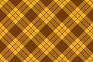 Elegant gold and brown plaid pattern, perfect for autumnal designs, textile prints, or website backgrounds. Its seamless texture offers versatile usage across various creative projects. vector