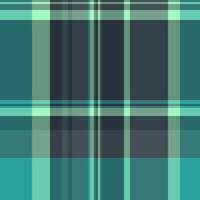Stylish teal and mint green plaid pattern. Perfect for textile design, website backgrounds, or fashion projects. Clean, modern aesthetic with a subtle texture. vector