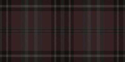 Sophisticated dark plaid pattern. Perfect for website backgrounds, textile design, or autumnal themed projects. Subtle texture and rich color palette create an elegant and versatile image. vector