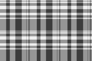 Choose fabric seamless plaid, spanish check background. Pure pattern texture textile tartan in vintage gray and grey colors. vector