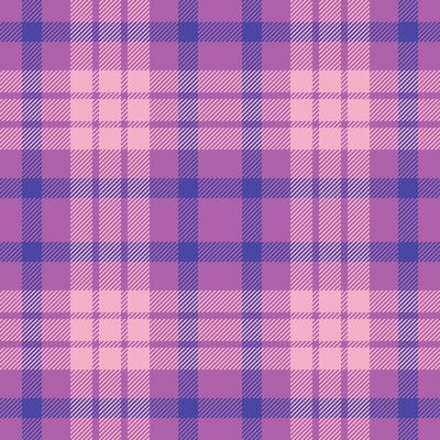 Diagonal texture background plaid, open check textile fabric. Contour seamless tartan pattern in magenta and light colors.