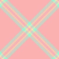 Rectangle texture textile check, glamor tartan background. Volume pattern plaid fabric seamless in light and mint colors. vector