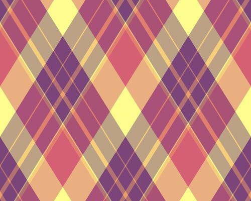 Vibrant diagonal plaid pattern in soft pastel hues. Perfect for textile design, fashion, wallpaper, or website backgrounds. This seamless texture offers a stylish and contemporary feel.