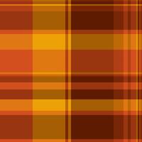 Guy fabric background plaid, outline check textile tartan. Repetitive texture pattern seamless in orange and bright colors. vector