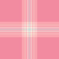 Youth background tartan fabric, finish pattern seamless plaid. Row check textile texture in red and light colors. vector