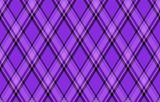 Vibrant purple and black diagonal plaid pattern. Perfect for textile designs, website backgrounds, or any project needing a bold geometric texture. vector