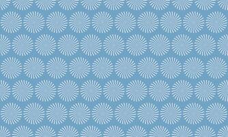 Serene blue and white circular pattern a calming, repeating design ideal for backgrounds, textiles, or website decoration. The subtle texture adds depth and visual interest. vector