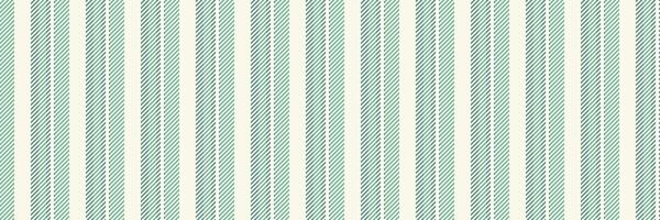 Srtwork textile stripe vertical, dining pattern texture. Ciber fabric seamless lines background in old lace and mint colors. vector