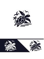 Turtle Haven Turtle logo vector