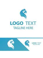 Parrot Collaborative parrot Logo vector