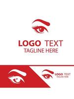 Brow Luxe Studio eye brow logo vector