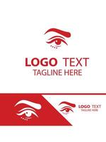 Brow Nectar eye brow logo vector