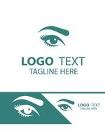Brow Waves eye brow logo vector
