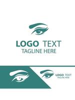 Precision Brow eye brow logo vector