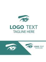 Brow Fusion eye brow logo vector