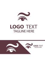 The Brow Studio eye brow logo vector