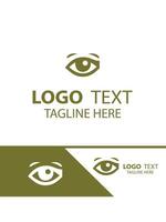 Iris Pulse eyes logo vector