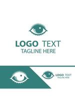 Blink Point eyes logo vector