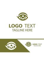 Vision Forge eyes logo vector
