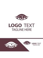 Blink Wave eyes logo vector