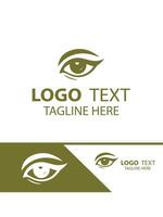Blink Edge eyes logo vector