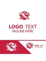 Swift Wings plane logo vector