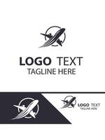 Swift Jet plane logo vector