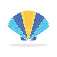 Illustration Color shell vector