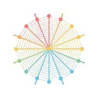 Illustration Color web vector