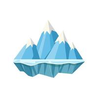 Illustration of Glacier vector