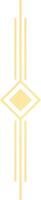 Simple and elegant abstract composition featuring a yellow rhombus and intersecting vertical lines, creating a visually appealing geometrical pattern vector