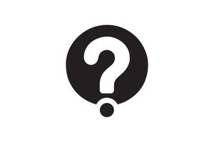 Question mark icon illustration vector