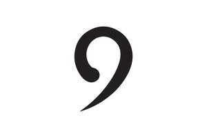 The letter e is shown in black on a white background vector