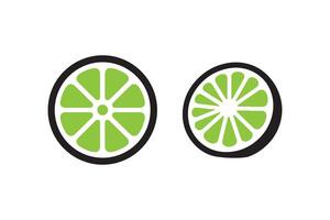 Lime icon illustration vector