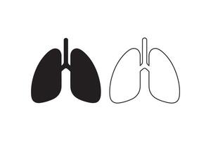 Lungs icon, lungs icon, lungs icon, lungs icon, lungs icon, lungs icon vector