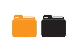 Folder icon illustration vector