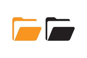 Folder icon illustration vector