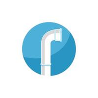 Periscope in Circle Icon Logo Template. EPS 10. vector