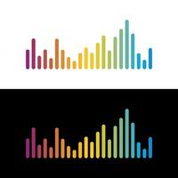 Set Colorful Volume sound logo template Illustration Design. EPS 10. vector