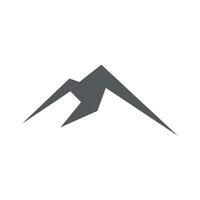Simple Line Mountain Logo Template Illustration Design. EPS 10. vector