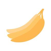 illustration of a bunch of bananas, symbolizing fresh and healthy tropical fruit. vector