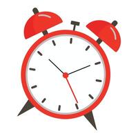 Alarm Clock Ringing Wake Up Time Icon vector